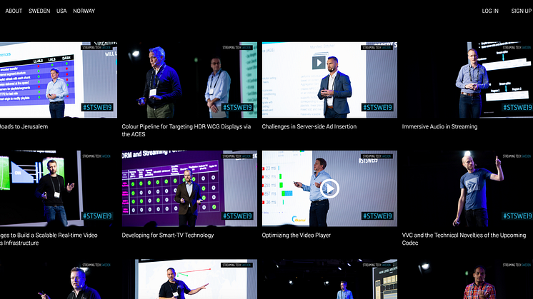 Streaming Tech Sweden 2019 talks now general available