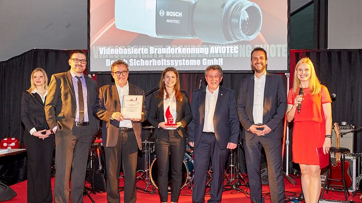 Preisverleihung 'Brandschutz des Jahres' 2017 - Gewinner Kategorie 'Anlagentechnischer Brandschutz'