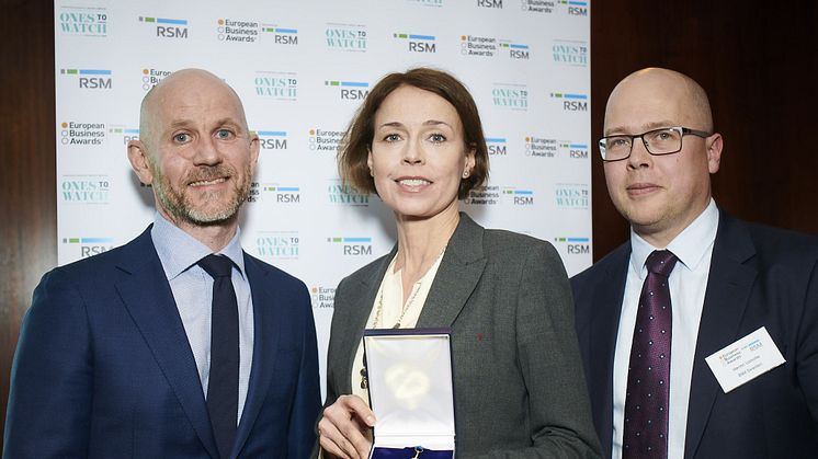 Anna Borgeryd på European Business Awards