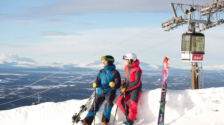 Growing interest for winter holidays in the Swedish and Norwegian mountains