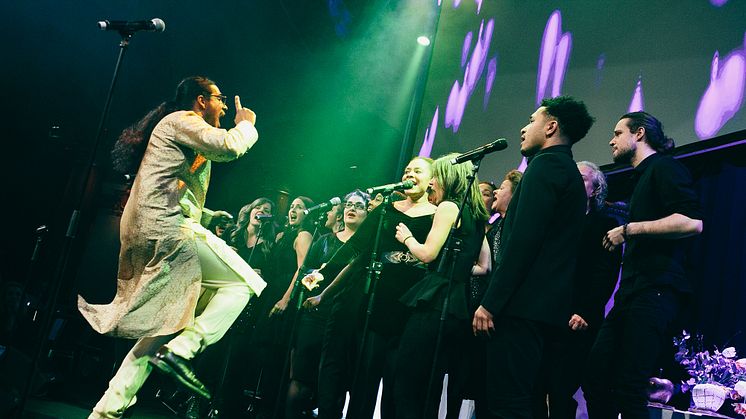 Tensta Gospel Choir spelar i Gävle Konserthus