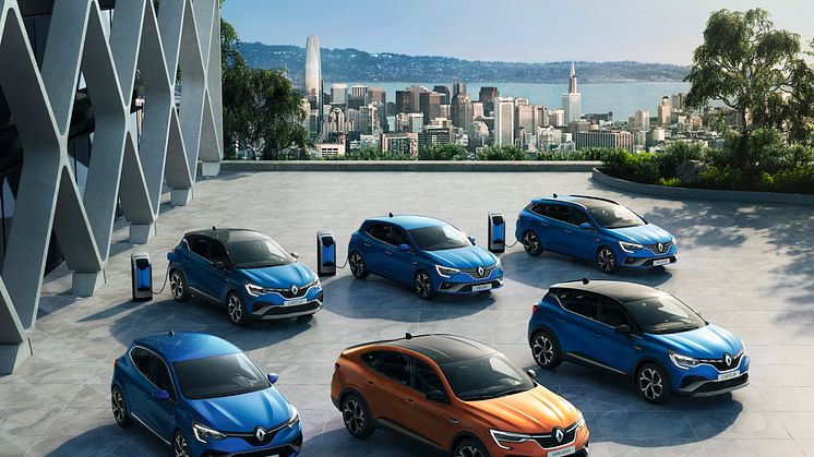 Tre nya hybridmodeller från Renault