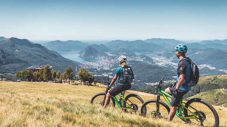 Lugano Bike: Mountainbiketour rund um Lugano 