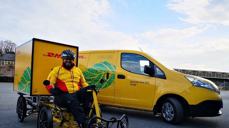 DHL Express ruller ut grønn logistikk på Vestlandet