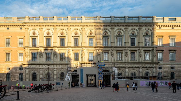 Stockholms slott, mittrisalit