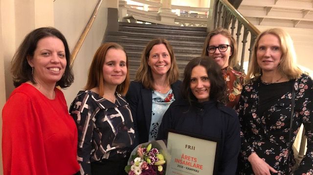 Petra Tötterman Andorff, Jenny Jonskog, Anna Åberg, Linda Kaplan, Anna Tjäder och Cecilia Rojas Angberg. 