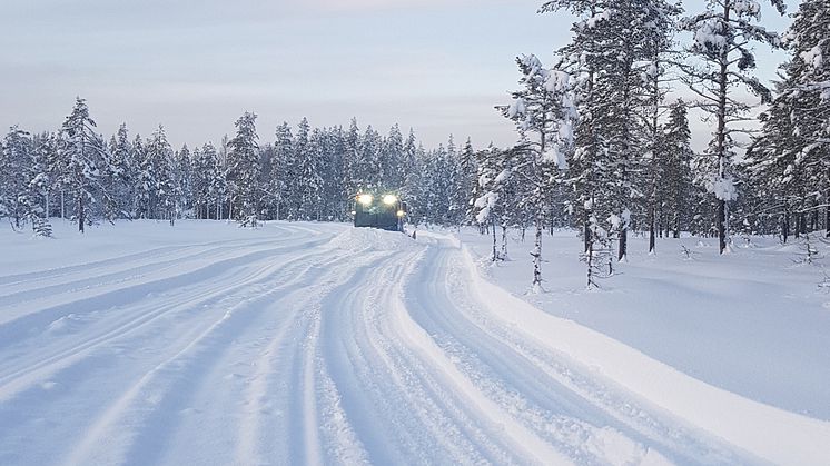 Gott om natursnö i Vasaloppsspåret just nu