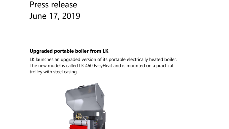 Upgraded portable boiler from LK