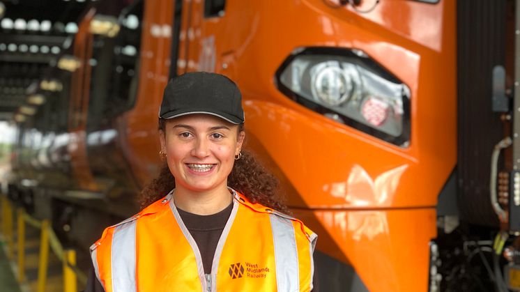 West Midlands Railway apprentice technician scoops national rail award