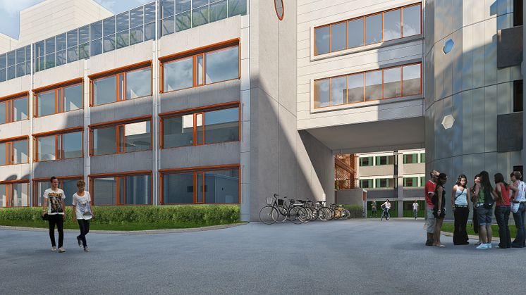 Byggstart för nytt labb och marklager vid Stockholms universitet