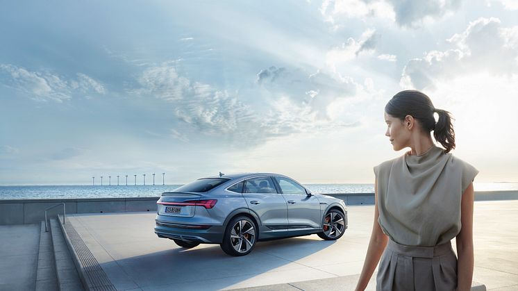 Audi e-tron Sportback ved Amager Strandpark