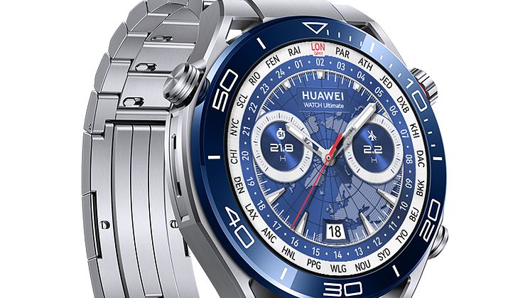 Huawei Watch Ultimate_Blue_Front right
