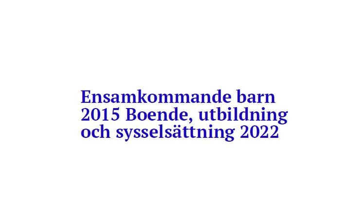 Det gick bra för våra ensamkommande – de som fick chansen