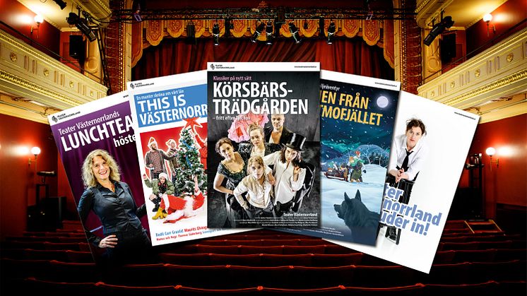 Teater Västernorrlands föreställningar hösten 2017 