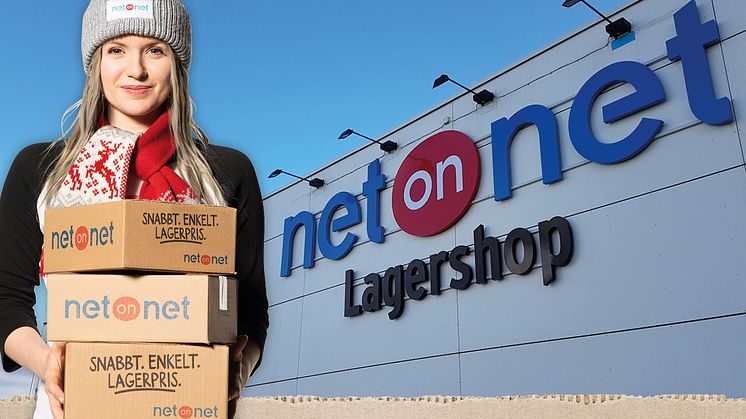 ​Beställ klapparna den 23/12 och få leverans samma dag hos NetOnNet – ledig julafton för medarbetarna i Lagershop