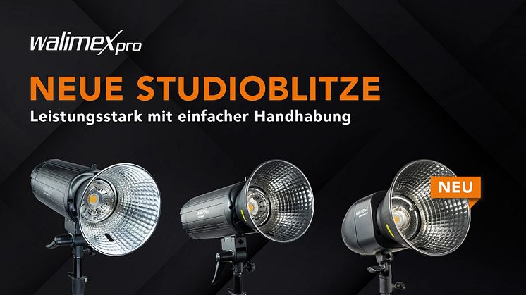 WALSER stellt neue Walimex pro Studioblitzreihe vor