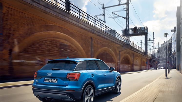 Audi Q2 ara blue