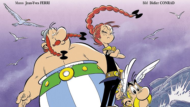 Omslag Asterix nr 38 – Vercingetorix dotter