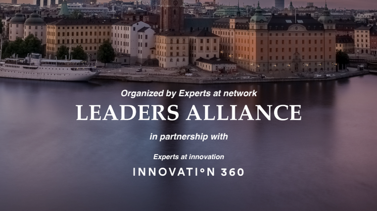 Leaders Alliance (Expert at Networks) & Innovation360 (Expert at Innovation) creates a unique platform with the network Innovation Alliance. 