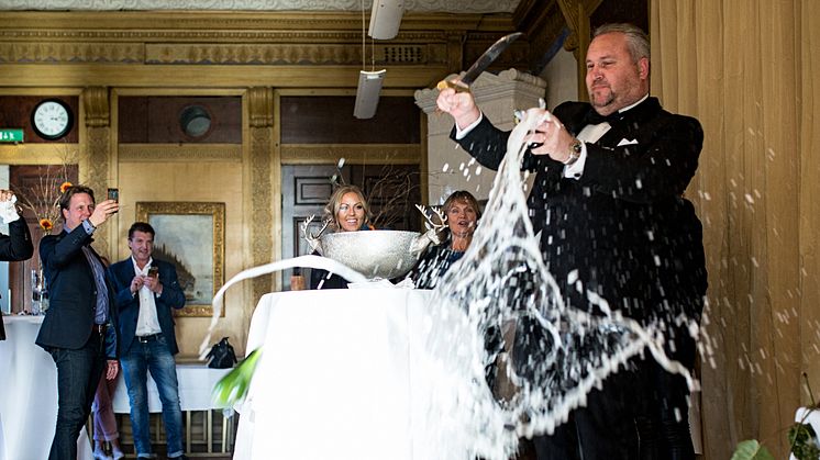 Pressbilder från champagnepremiären på Rånäs Slott!