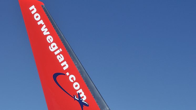 Winglet on Norwegian aircraft LN-DYA