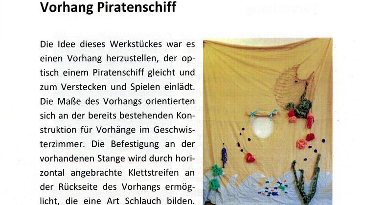 Maritimes Kinderspielzimmer für Bärenherz: Studenten der Sonderpädagogik der Uni Leipzig gestalteten textile Werkstücke für das Kinderhospiz