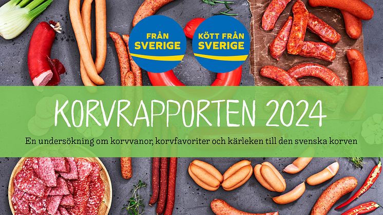 Korvrapporten 2024 berättar om svenska folkets korvpreferenser och attityder till korv och är framtagen av Demoskop på uppdrag av Svenskmärkning AB som står bakom den frivilliga ursprungsmärkningen Från Sverige.