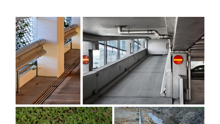 BLÜCHER visar avvattning för terrasser, parkeringsytor och tågtrafik på VA-mässan