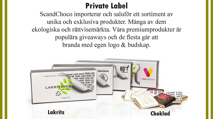 Förslag på Private Label produkter!