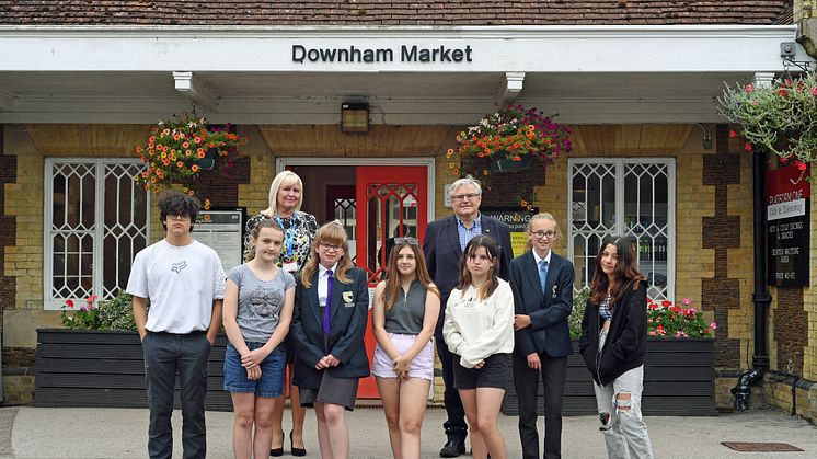 Downham Market artwork unveiled