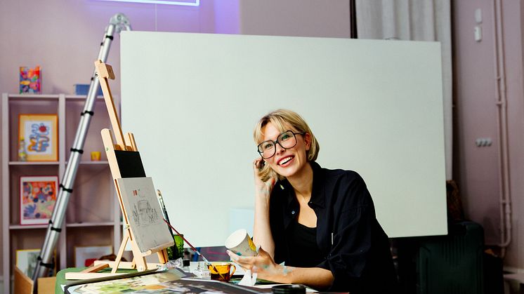 Konstnärskoppen Estelle Graf