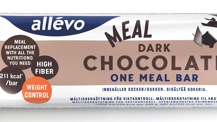 Allévo One Meal Bar Dark Chocolate