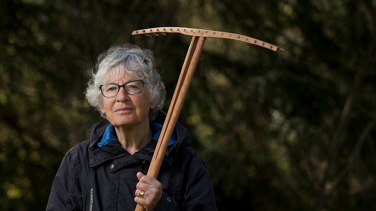 Årets Pollinatör Ebba Werner. Foto: Anders Andersson.