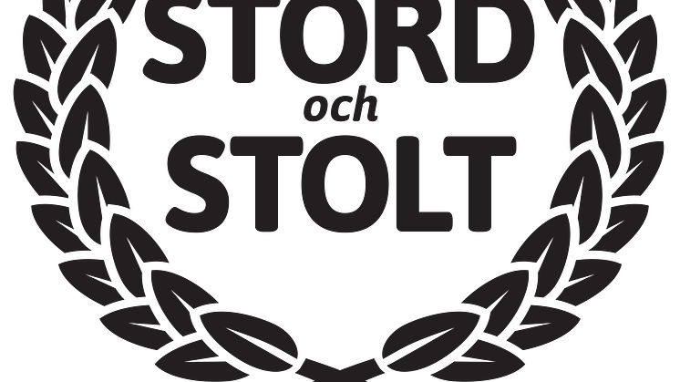 Logotyp Störd och stolt