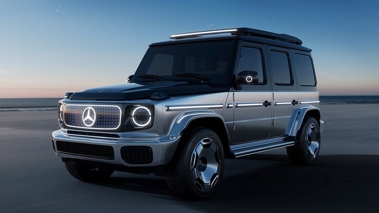 G-Klass är Mercedes-Benz mest långlivade modell. Nu visar företaget upp hur den kan te sig med eldrift.