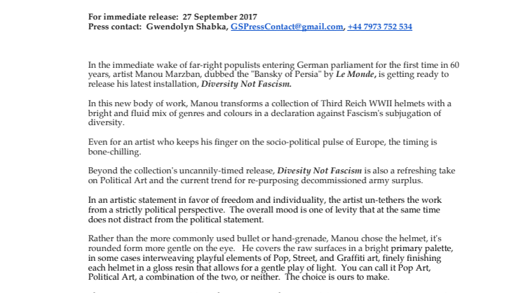 Banksy of Persia pegs far-right shift in German politics