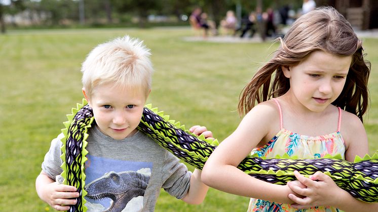 Hvert år sender Dansk Folkehjælp fattige børn og udsatte familier på ferielejre. Foto: Mathilde Bech