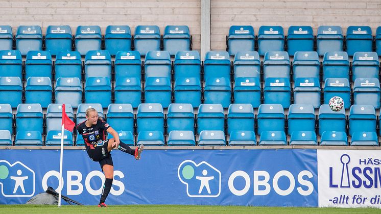 Publik på fotbollsmatcher från 1 oktober