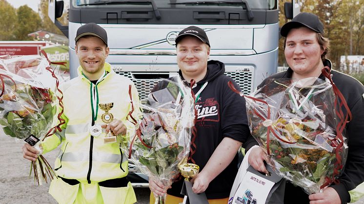 Dagens pristagare från kvaltävlingen i Karlshamn.