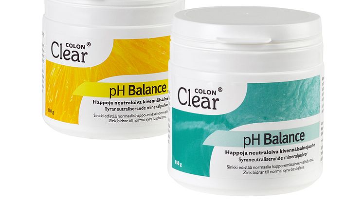 Colon Clear pH Balance 150 g kaksi makuvaihtoehtoa