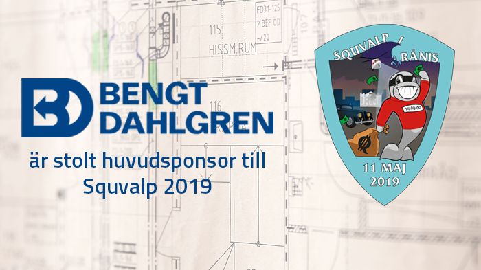 Bengt Dahlgren går in som huvudsponsor till Squvalp 2019