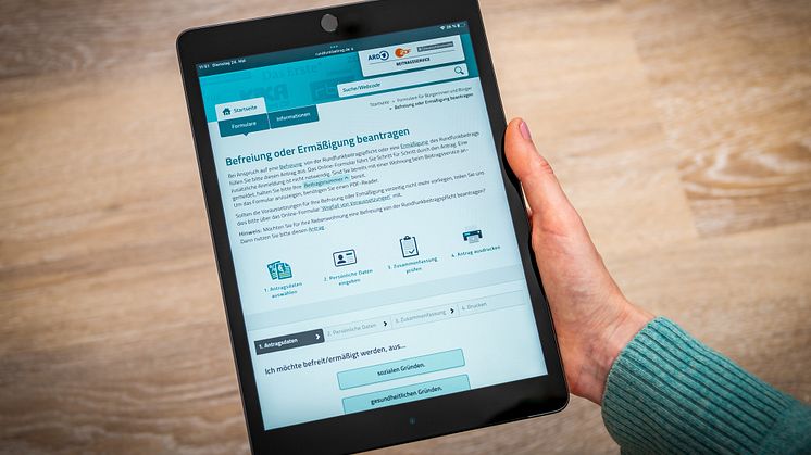 Beitragsservice Online-Service