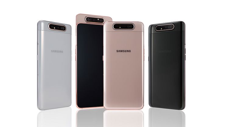 Nå kommer Samsung Galaxy A80 i butikk