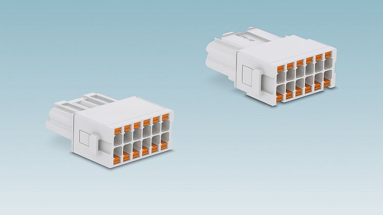 Mangepolede, modulære kontaktindsatse med Push-in til industrimultistik