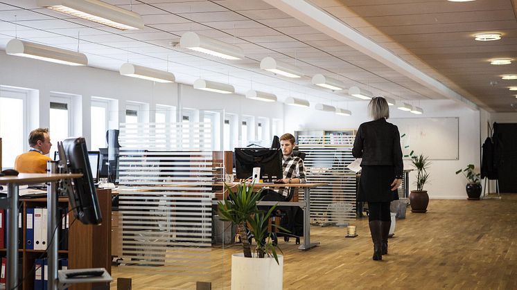 En trevlig kontorsmiljö bidrar till ökad kreativitet och gemenskap bland de anställda