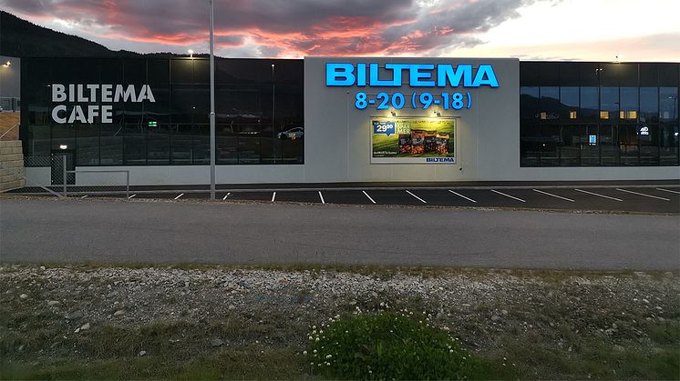 Biltema åpner varehus nr.65 i Vinstra