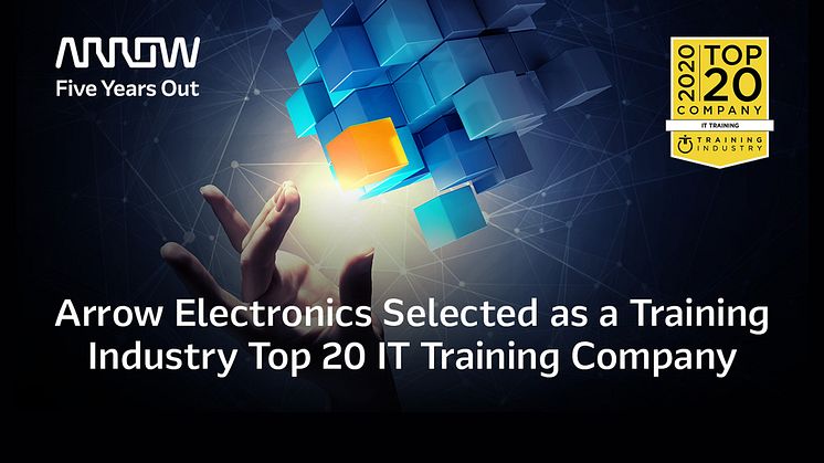 Arrow Electronics er utnevnt som Training Industry Top 20 IT Training Company