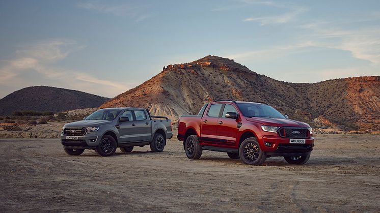 Különleges limitált szériás modellek a Ford Ranger kínálatában