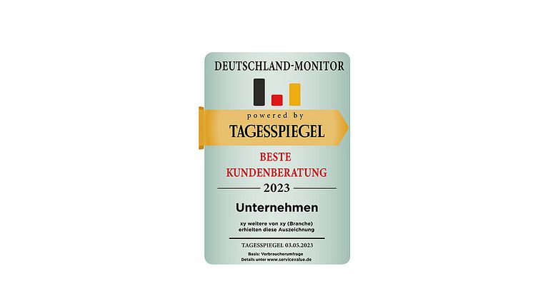 Kundenberatung im Deutschland Monitor