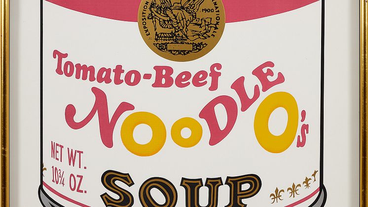 “Tomato-Beef Noodle O's” by Andy Warhol